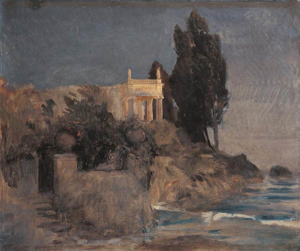 Arnold Böcklin Villa am Meer